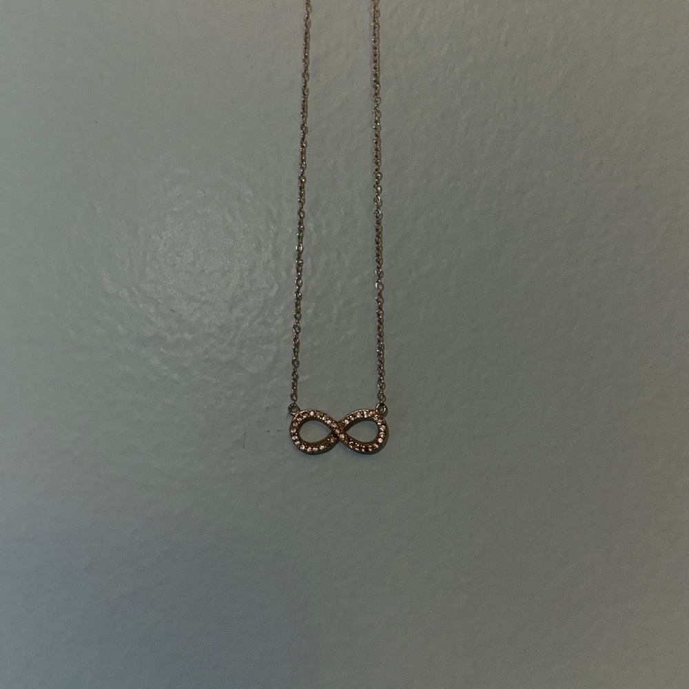 Silver/Gold Infinity Necklace